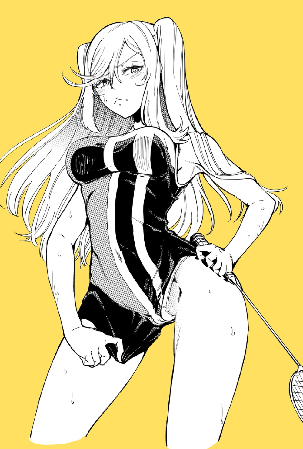 は ね バド エロ