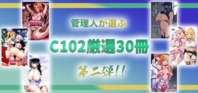 管理人が選ぶC102厳選30冊 第二弾!!